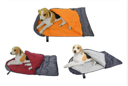 Hundeschlafsack für Camping & Outdoor – Komfortabel, Wasserdicht & Tragbar