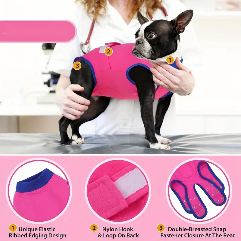 Postoperativer Hundebody | Genesungsbody für Hunde