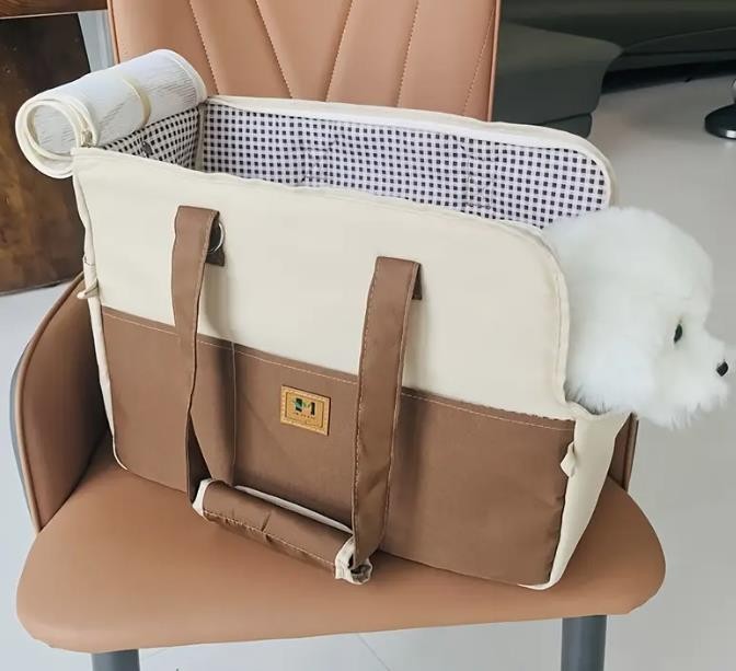 3-in-1 Transporttasche für Hunde – Autositz, Handtasche & Rucksack