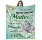 Persönliche Kuscheldecke "An meine Mama"