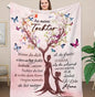 Persönliche Kuscheldecke "An meine Tochter von Mama"