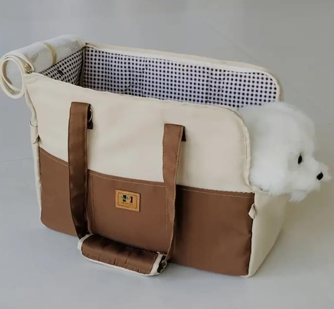 3-in-1 Transporttasche für Hunde – Autositz, Handtasche & Rucksack