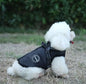 Hundemantel wasserdicht in Blau mit Geschirrfunktion XS–2XL