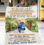 Persönliche Kuscheldecke "An meinen Frau"