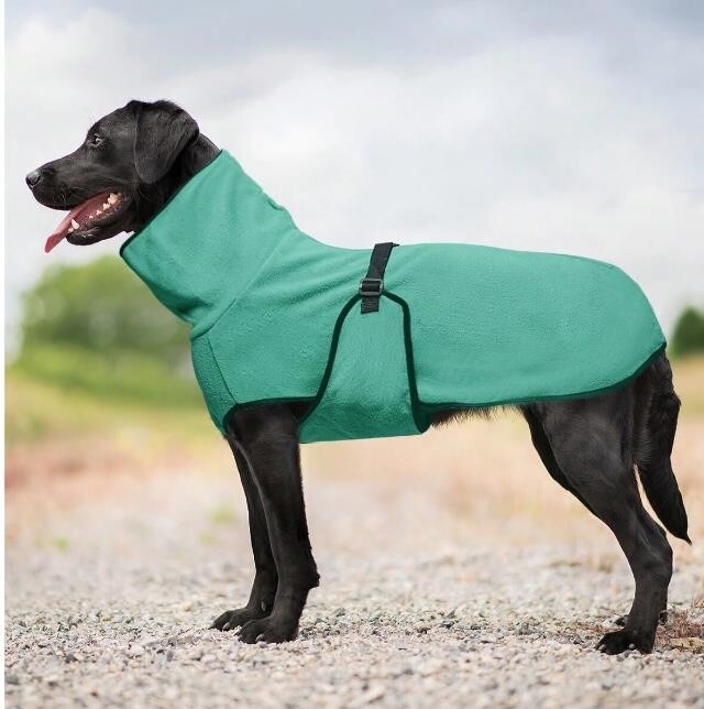 Fleece Hundemantel Pullover Pullover Outfit Jacke Hoodie gr.Hunde Trockenmantel
