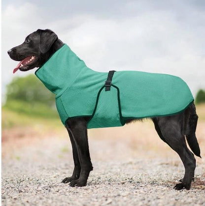 Fleece Hundemantel Pullover Pullover Outfit Jacke Hoodie gr.Hunde Trockenmantel