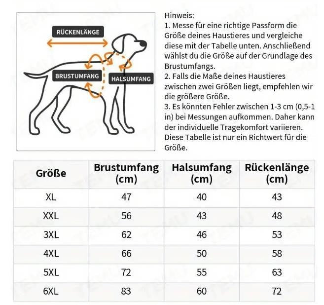 Einfache Hunderegenjacke Wasserdicht mit Kapuze-Klettverschluss - Reflektor