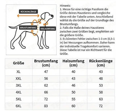 Einfache Hunderegenjacke Wasserdicht mit Kapuze-Klettverschluss - Reflektor