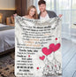 Persönliche Kuscheldecke "An unsere Tochter von Mama und Papa