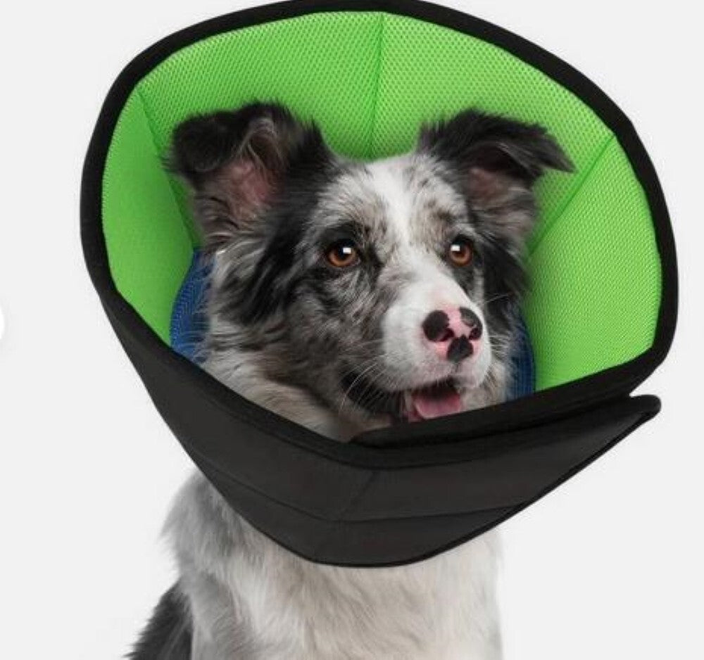 Halskrause für Hund , Schutzkragen Hund, Leckschutz Atmungsaktiver weich