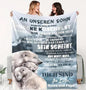 Persöhnliche Kuscheldecke "An unseren Sohn"