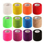 3x Selbsthaftende Tierbandage 4,5 x 5 cm – Flexibler Verband für Haustiere