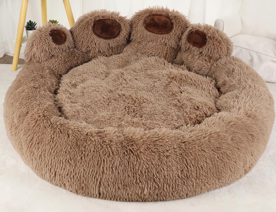 Kuscheliges Hundebett in Tatzenform – Für Hunde & Katzen