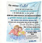 Personalisierte Kuscheldecke "An Meine Enkelin " von OMA