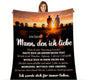 Liebesbrief per Kuscheldecke "An meinen Mann"150x200