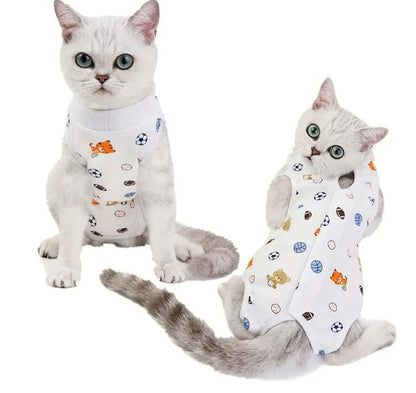 OP-Body für Katzen & kleine Hunde | Wundschutz & Komfort | in 5 Größen & süßen Farben