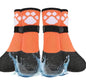 4 x Outdoor-/Indoor-Hundesocken, rutschfeste Hundeschuhe, Stiefel, wasserdichter