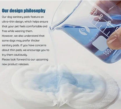 Hundewindeleinlagen , super saugfähige für Waschbare Hundewindeln