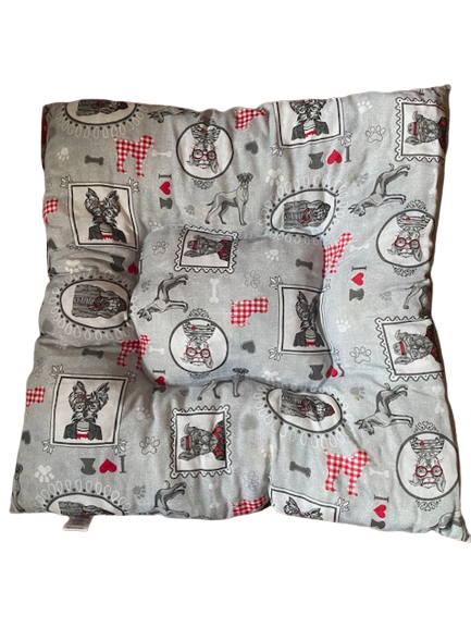 Kuscheliges Hundekissen 60x60 cm – Für Hunde & Katzen, Komfortabel & Stilvoll