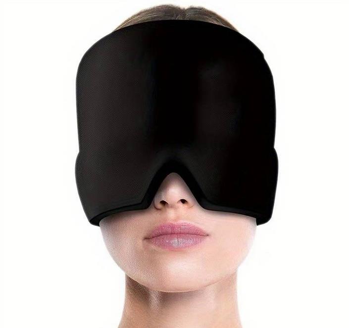 Migräne Maske - Migräne Kühlmaske Gesicht Kopfschmerzen Maske Kühlend