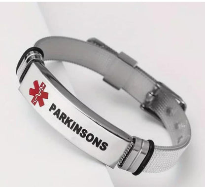 SOS Notfall Armband für Diabetes/Epilepsie/Alzheimer/Asthma