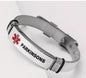 SOS Notfall Armband für Diabetes/Epilepsie/Alzheimer/Asthma