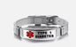 SOS Notfall Armband für Diabetes/Epilepsie/Alzheimer/Asthma
