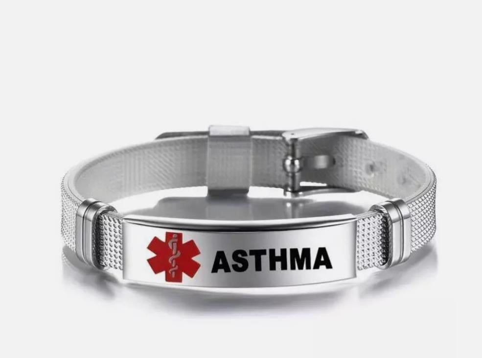 SOS Notfall Armband für Diabetes/Epilepsie/Alzheimer/Asthma