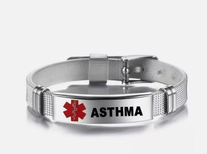 SOS Notfall Armband für Diabetes/Epilepsie/Alzheimer/Asthma