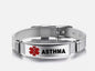 SOS Notfall Armband für Diabetes/Epilepsie/Alzheimer/Asthma