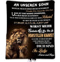 Personalisierte Kuscheldecke "An unsere Sohn v Mama u Papa