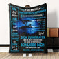 Liebesbrief per Kuscheldecke "An meinen Mann"150x200