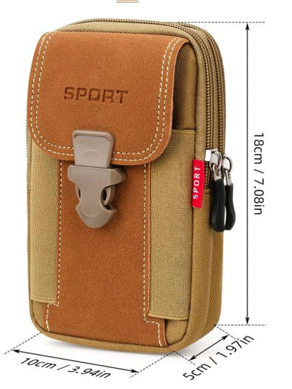 Herren Hüfttasche | Gürteltasche Nylon für Handy & Outdoor