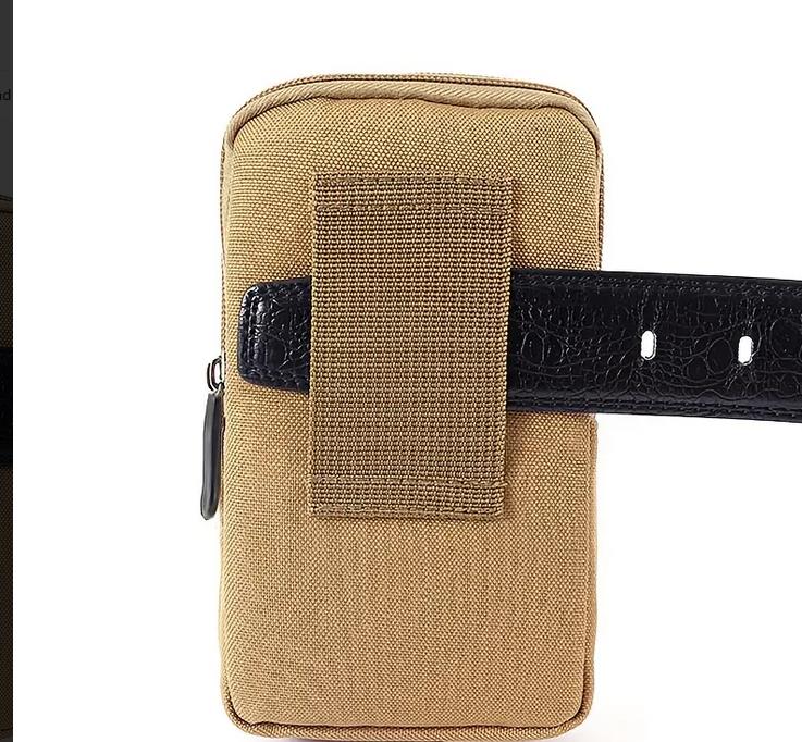 Herren Hüfttasche | Gürteltasche Nylon für Handy & Outdoor