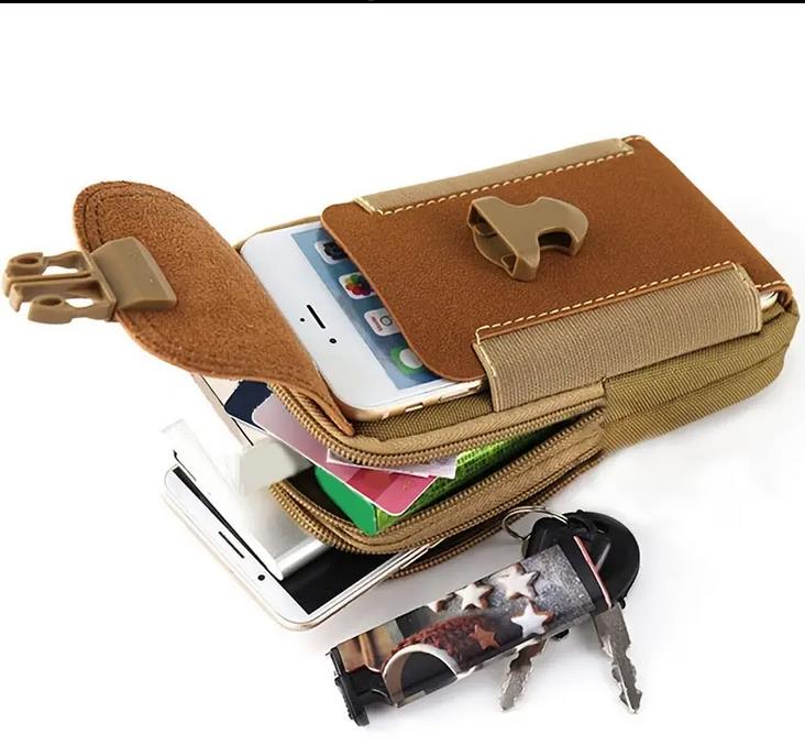 Herren Hüfttasche | Gürteltasche Nylon für Handy & Outdoor