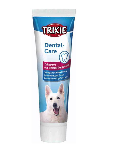 Trixie Zahncreme für Hunde mit Minzgeschmack  o Rindfleischgeschmack